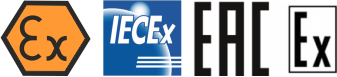 Certyfikaty ATEX, IECEx, EAC Ex